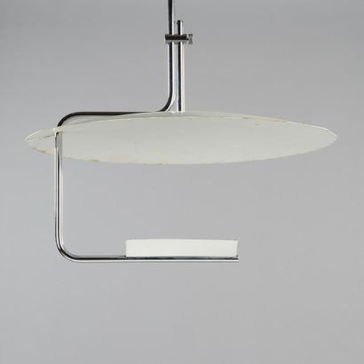 null Sabine CHAROY (Born in 1937)

Hanging lamp model 20575 in chrome metal, white...