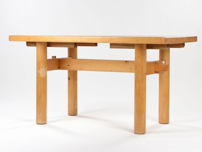 null René MARTIN known as Ciseaux (Attributed to)

Rectangular dining room table...