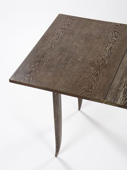 null Francisque CHALEYSSIN (1872 - 1951) 

Rectangular table with four slightly curved...