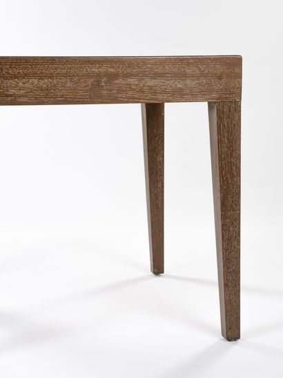 null Francisque CHALEYSSIN (1872 - 1951) 

Square shaped table with four corner legs,...