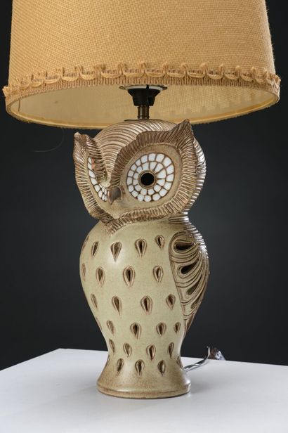 null FONCK Jacques and MATEO Jean (Vallauris)

Table lamp Owl of zoomorphic form...