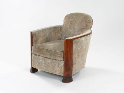 null Maurice DUFRÊNE (1876-1955)

Paire de fauteuils à montants arrondis en hêtre...