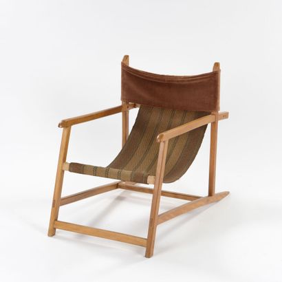 null Dessié, Italy

Lounge chair model Hanbury with solid beechwood structure, stretched...