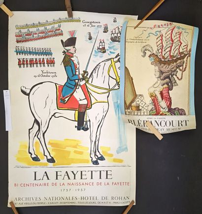 null Bicentenaire de la naissance de La Fayette. 1757-1957. Archives Nationales -...