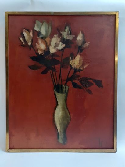 Rafel TONA (1903 - 1987)
Bouquet de fleurs
Huile...
