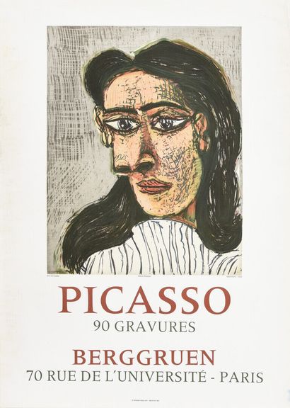 Pablo PICASSO (1881-1973)
Tête de femme

Affiche...