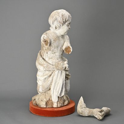 Ange priant
Sujet en bois sculpté
18ème siècle
H :...