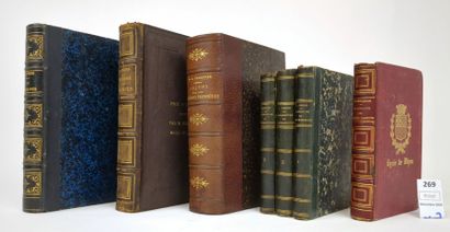 [Sciences]. 5 textes en 7 volumes reliés:
1/...