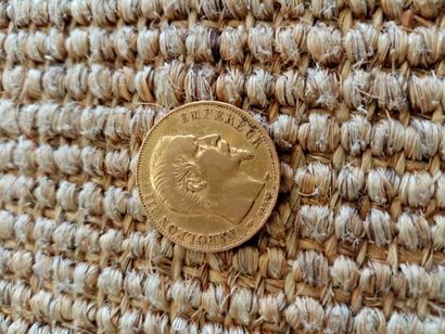 Pièce de 20 francs en or (Napoléon III tête...