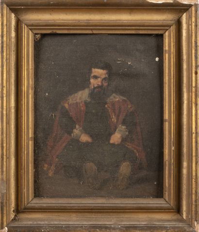 D'après Diego Vélasquez
Portrait de Sebastian...