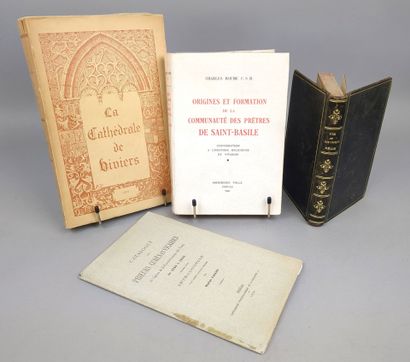 null [Ardèche]. Lot de 4 ouvrages sur l'histoire religieuse du Vivarais:

1/ ROUME...