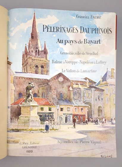 null [Dauphiné]. FAURE (Gabriel). Pèlerinages Dauphinois. Au Pays de Bayart. Grenoble,...