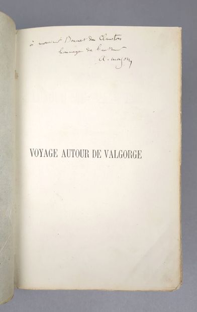 null [MAZON (Albin)]. Voyage autour de Valgorge par le Docteur Francus. Privas, Imprimerie...