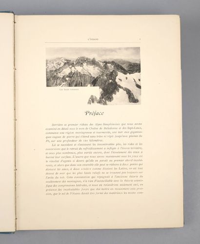 null FERRAND (Henri). Les Alpes dauphinoises : L'Oisans. La Meidje, le Pelvoux, la...