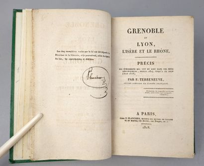 null [Lyon] [Nîmes] [Grenoble]. Recueil factice contenant 6 pièces. Un volume in-8,...