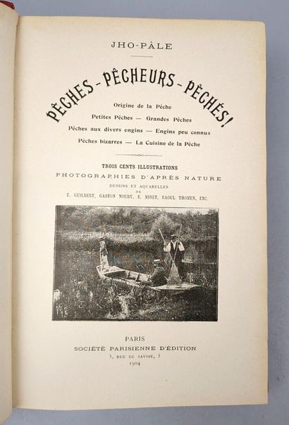 null JHO-PÂLE [pseudonyme de Joseph Hippolyte PERREAU]. Pêches - Pêcheurs - Pêchés!...