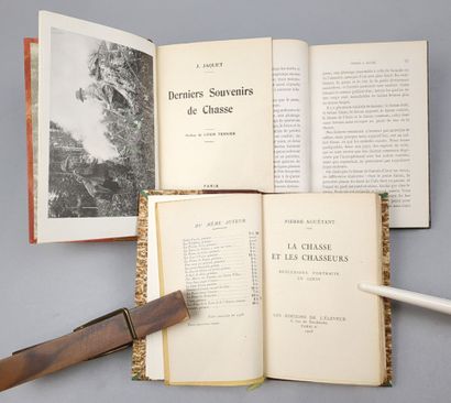 null Réunion de 3 volumes reliés:

1/ BÉMELMANS (Charles). Conseils aux chasseurs....