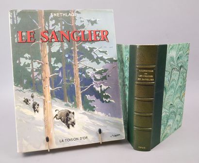 null SNETHLAGE (Karl). Le Sanglier. Traduction de H. Manhès d'Angeny. Paris, La Toison...