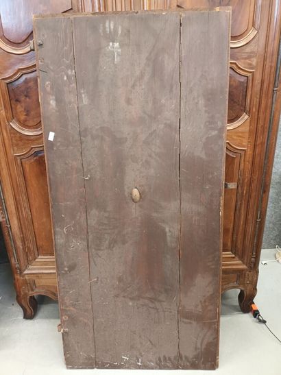 null Porte ancienne, ferroneries et clenche,
179 x 85 cm