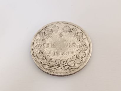 null 1 pièce de 5 francs Louis Philippe 1831 , Paris