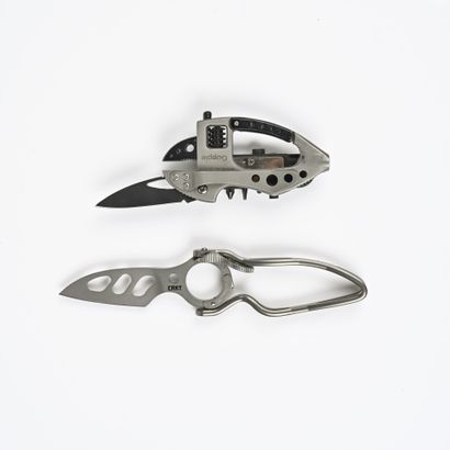 null Ensemble de deux couteaux de la marque américaine CRKT (Columbia River Knife...