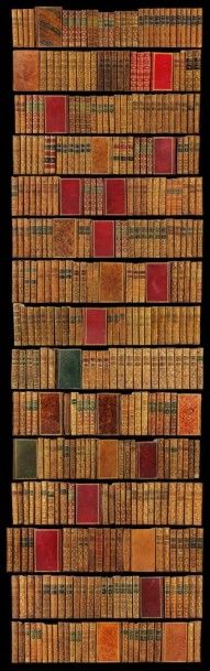 null [CAZIN]. REUNION DE 422 VOLUMES édités par Cazin entre 1777 et 1790, tous de...