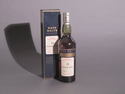 null 1 B WHISKY 23 ANS D'AGE (étui) 61,3°; édition limitée n°0932; distillé en 1971...