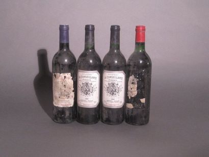 null 2 B CHÂTEAU LA CONSEILLANTE (e.t.h.) Pomerol 1992 1 B CHÂTEAU L'EVANGILE (T.L.B;...