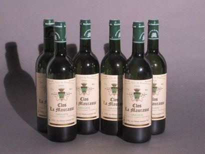 null 6 B CLOS LA MAURASSE Blanc Graves 1998