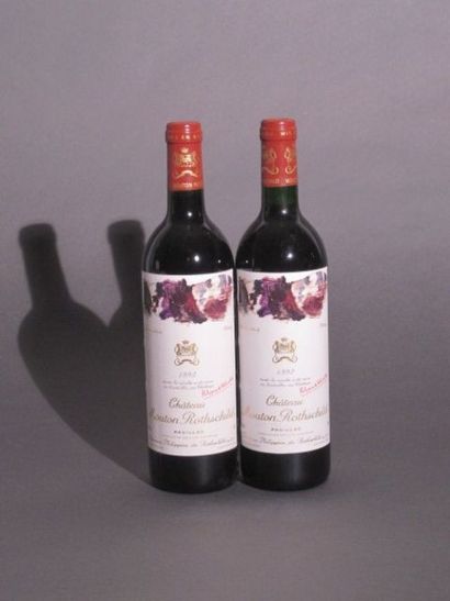 null 2 B CHÂTEAU MOUTON ROTHSCHILD GCC1 Pauillac 1992