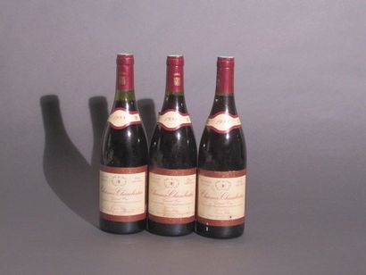 null 3 B CHARMES CHAMBERTIN (Grand Cru) e.t.h. dont 1 e.l.a. Eugène Ellia Nég. 1...