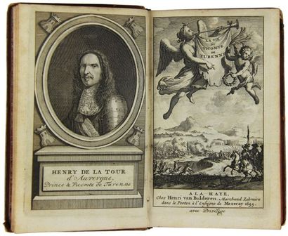 null DU BUISSON. LA VIE DU VICOMTE DE TURENNE. La Haye, Van Bulderen, 1695. In-12,...