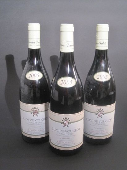 null 3 B CLOS VOUGEOT (Grand Cru) Dubois & Fils 2005