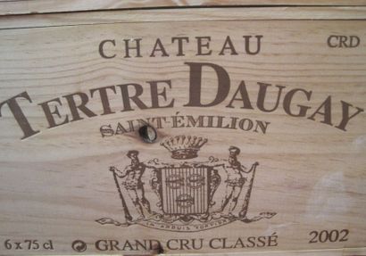 null 6 B CHÂTEAU TERTRE DAUGAY (Caisse Bois) GCC St Emilion 2002