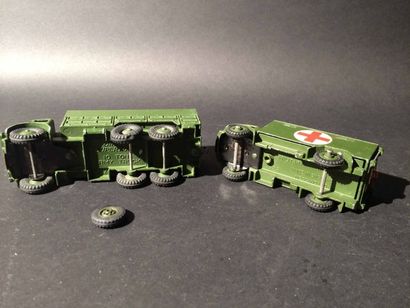 null Dinky Supertoys Army Truck Dinky Toys Military ambulance tbe