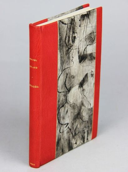 null ARLAND (Marcel). ANTARES. Paris, Gallimard, 1932. In-12, demi-oasis framboise...