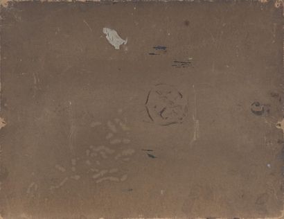 null Claudius LINOSSIER (1893-1953) Paysages, 3 huiles sur carton dont 2 datées 1910...