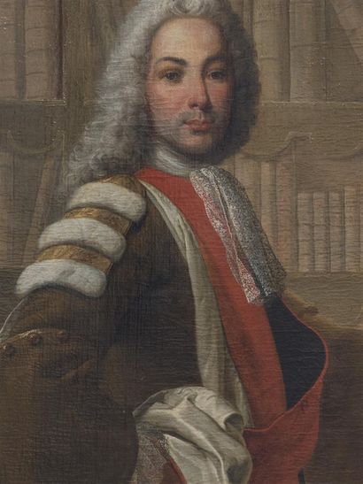 null Antoine RIVALZ attribué à (Toulouse 1710 - 1773) Portrait d'un Capitoul de Toulouse...