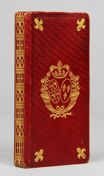 null CALENDRIER DE LA COUR pour l'année 1828, imprimé pour la famille Royale et la...
