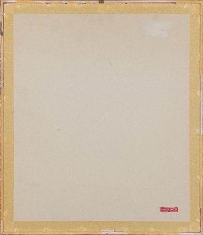 null Violette MILLIQUET (1896-1982) Les Arbres Aquarelle sur papier Signée, datée...