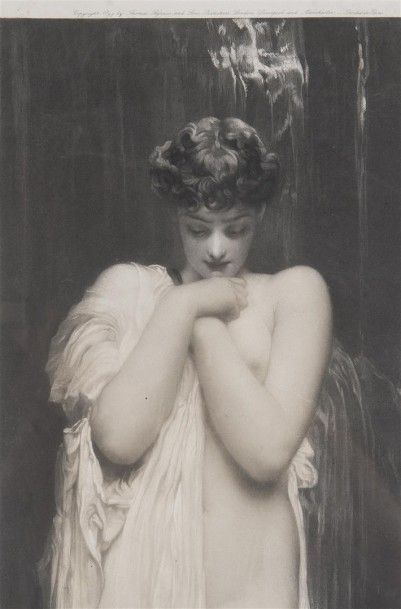 null Lord Leighton (XXème siècle) The Nymph Gravure goupil Réalisé en1897 par Thomas...