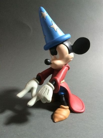 null DEMONS et MERVEILLES cadre Titit dans sa boite et figurine de Mickey magicien...