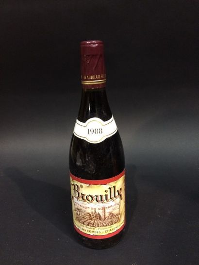 null 1B Brouilly 1988 Domaine des Combes