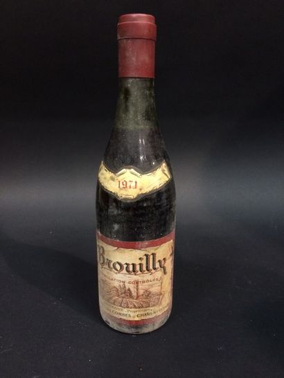 null 1B Brouilly 1971 Domaine des Combes