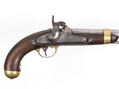 null Pistolet de cavalerie US, platine marqué: « US IN JOHNSON ». « MIDDLE CONN 1865...