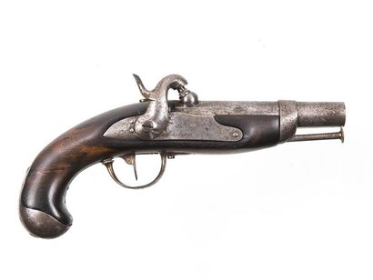 null Pistolet de gendarmerie Mle 1822 T. Manuf Rle de Maubeuge Baguette non conforme...