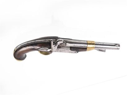 null Pistolet de cavalerie Modèle 1822 T bis. Mne Imple de Tulle (platine d'origine...