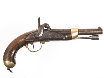 null Pistolet de cavalerie Modèle 1822 T bis. Mne Royale de St Etienne. Fèle sur...
