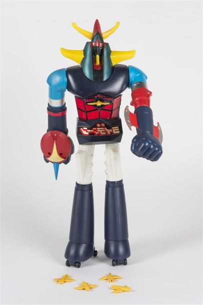 null Raydeen Shogun Warriors Mattel 1976 - Jumbo Machinder Grande figurine articulée...