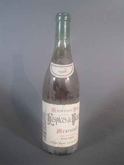 null 1 B MEURSAULT HOSPICES DE BEAUNE CUVÉE LOPPIN (e.l.a; clm.s.) Raoul Clerget...